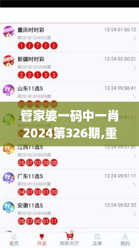 管家婆一码中一肖2024第326期,重点解答现象探讨_RQO4.63.67计算机版