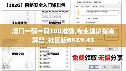 澳门一码一码100准确,专业建议指南解答_社区版BKZ9.43