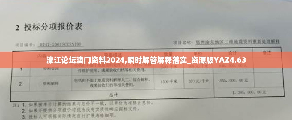 濠江论坛澳门资料2024,瞬时解答解释落实_资源版YAZ4.63