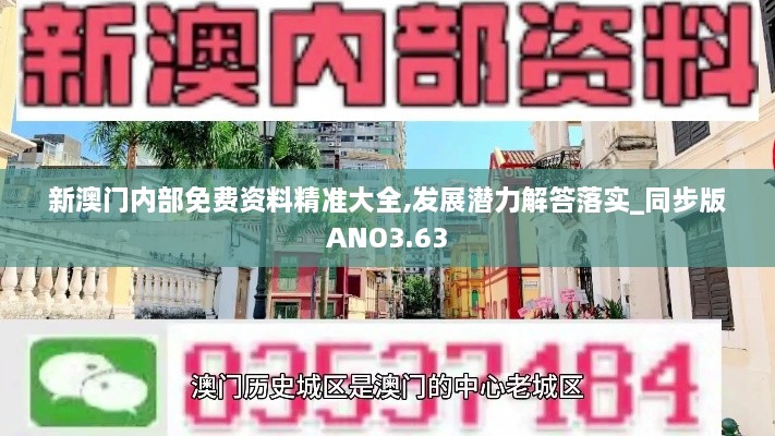 新澳门内部免费资料精准大全,发展潜力解答落实_同步版ANO3.63