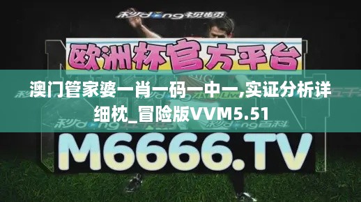 澳门管家婆一肖一码一中一,实证分析详细枕_冒险版VVM5.51