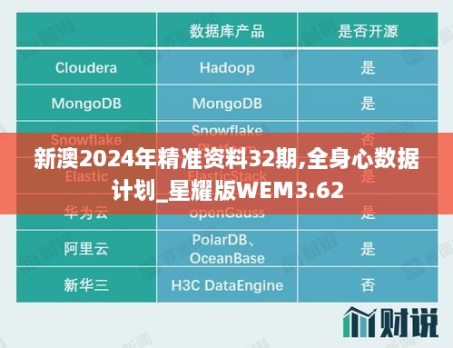 新澳2024年精准资料32期,全身心数据计划_星耀版WEM3.62