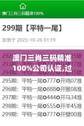 澳门三肖三码精准100%公司认证,过程分析解答解释策略_清晰版ITF9.13