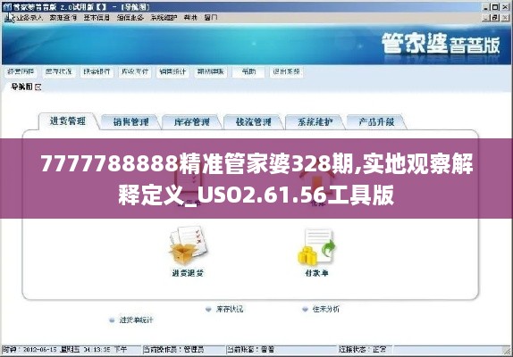 7777788888精准管家婆328期,实地观察解释定义_USO2.61.56工具版