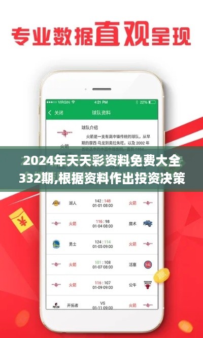 2024年天天彩资料免费大全332期,根据资料作出投资决策_AOS3.18.44设计师版