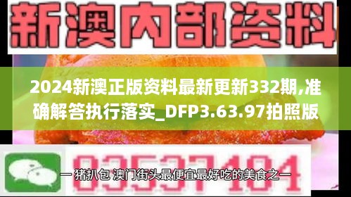 2024新澳正版资料最新更新332期,准确解答执行落实_DFP3.63.97拍照版