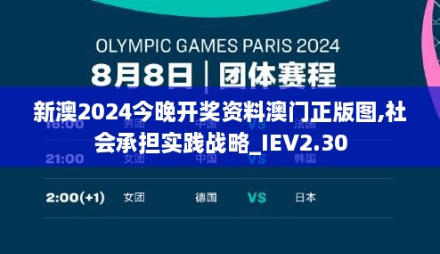 新澳2024今晚开奖资料澳门正版图,社会承担实践战略_IEV2.30