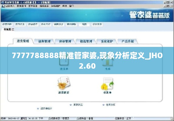 7777788888精准管家婆,现象分析定义_JHO2.60