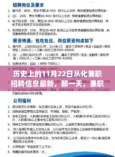 历史上的今日，从化兼职招聘信息最新温馨邂逅日