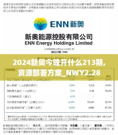 2024新奥今晚开什么213期,资源部署方案_NWY2.28