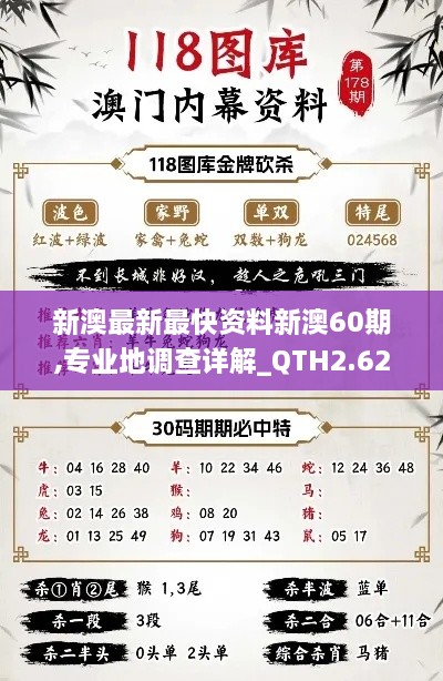 新澳最新最快资料新澳60期,专业地调查详解_QTH2.62