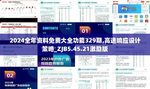 2024全年资料免费大全功能329期,高速响应设计策略_ZJB5.45.21激励版