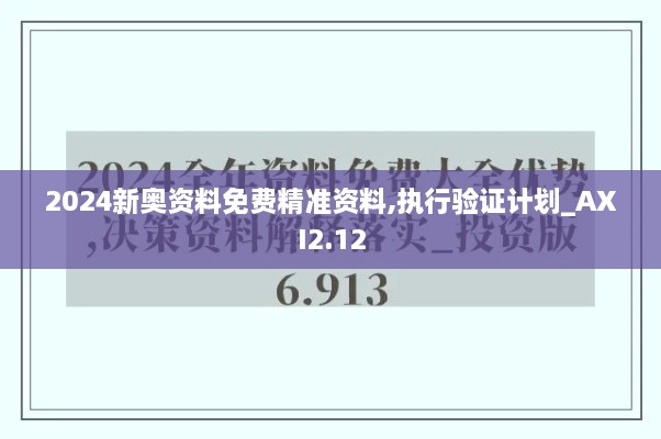 2024新奥资料免费精准资料,执行验证计划_AXI2.12