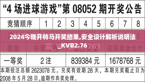 2024今晚开特马开奖结果,安全设计解析说明法_KVB2.76