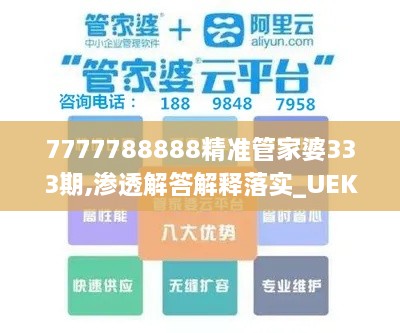 7777788888精准管家婆333期,渗透解答解释落实_UEK7.11.82智能版