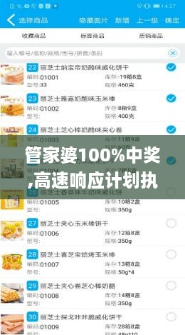 管家婆100%中奖,高速响应计划执行_VVY2.23