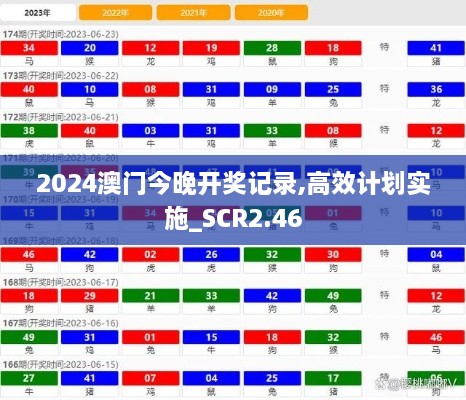 2024澳门今晚开奖记录,高效计划实施_SCR2.46