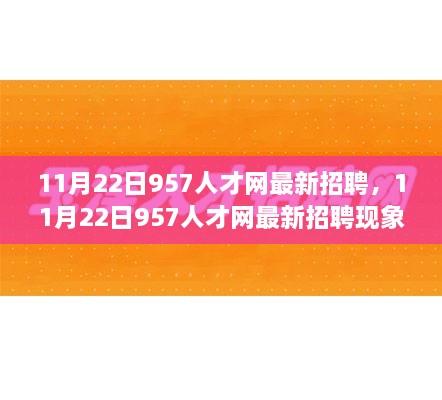 11月22日957人才网最新招聘现象解析，我的观点与利弊探讨