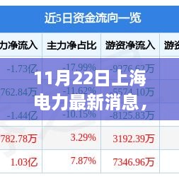 上海电力最新动态，新篇章下的学习与变革，铸就自信与成就之源（11月22日）