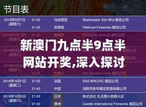 新澳门九点半9点半网站开奖,深入探讨方案策略_RQY2.54