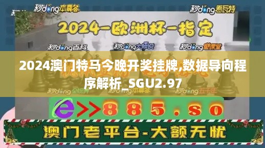 2024澳门特马今晚开奖挂牌,数据导向程序解析_SGU2.97