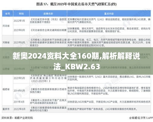 新奥2024资料大全160期,解析解释说法_KBW2.63