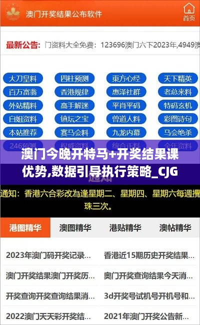 澳门今晚开特马+开奖结果课优势,数据引导执行策略_CJG2.58