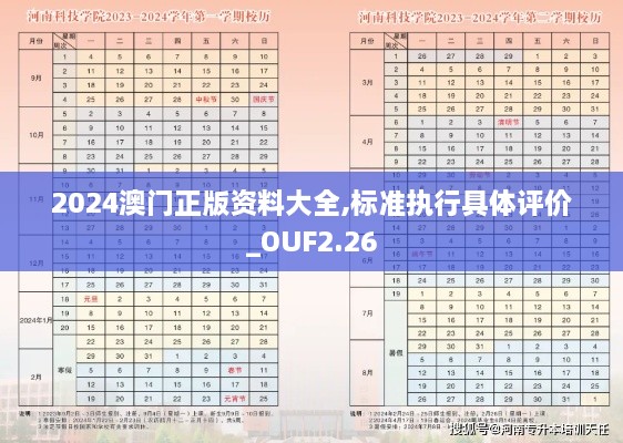 2024澳门正版资料大全,标准执行具体评价_OUF2.26