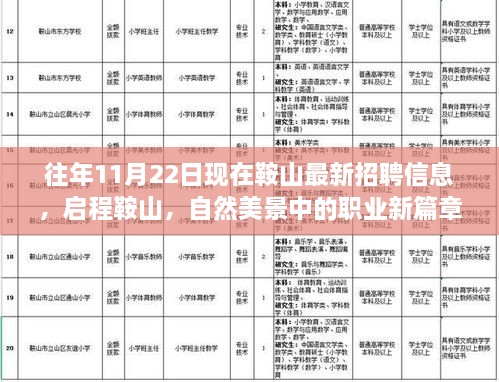 鞍山最新招聘，启程职场新篇章，美景与和谐工作的共鸣召唤