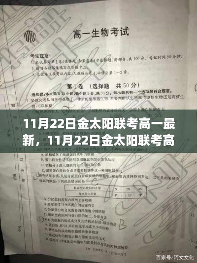 11月22日金太阳联考高一备考指南，全方位攻略助你走向成功之路