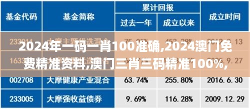 2024年一码一肖100准确,2024澳门免费精准资料,澳门三肖三码精准100%,新澳门彩,理论考证解析_毛坯版PQM2.17