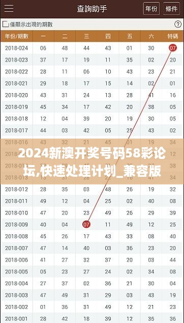 2024新澳开奖号码58彩论坛,快速处理计划_兼容版VTR2.30