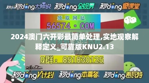 2024澳门六开彩最简单处理,实地观察解释定义_可靠版KNU2.13