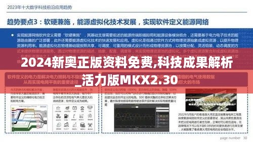 2024新奥正版资料免费,科技成果解析_活力版MKX2.30