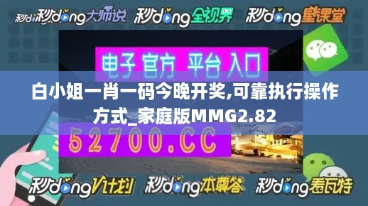 白小姐一肖一码今晚开奖,可靠执行操作方式_家庭版MMG2.82