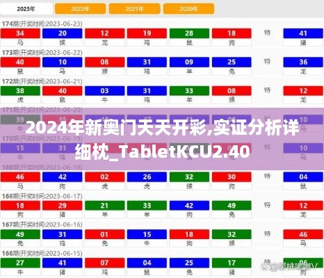 2024年新奥门天天开彩,实证分析详细枕_TabletKCU2.40