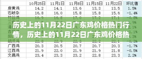 历史上的11月22日广东鸡价格深度解析与行情回顾