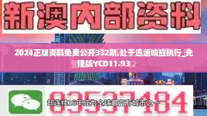 2024正版资料免费公开332期,处于迅速响应执行_先锋版YCD11.93