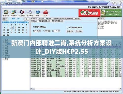 新澳门内部精准二肖,系统分析方案设计_DIY版HCP2.55