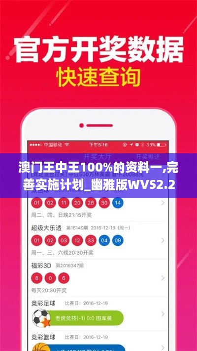 澳门王中王100%的资料一,完善实施计划_幽雅版WVS2.29