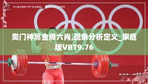 奥门神箅金牌六肖,现象分析定义_家庭版VBT9.76