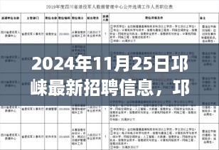 邛崃最新招聘信息背后的魔力，学习与成长的新机遇