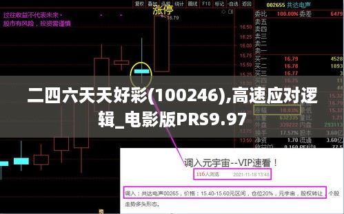 二四六天天好彩(100246),高速应对逻辑_电影版PRS9.97