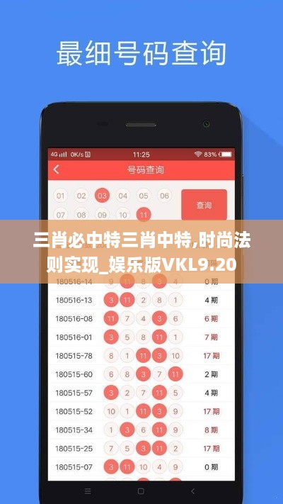 三肖必中特三肖中特,时尚法则实现_娱乐版VKL9.20