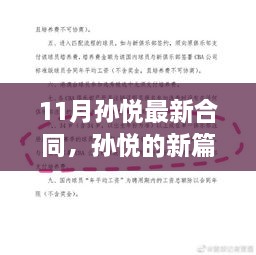 孙悦新篇章，11月合同揭秘，自信与篮球共舞，励志之路继续前行