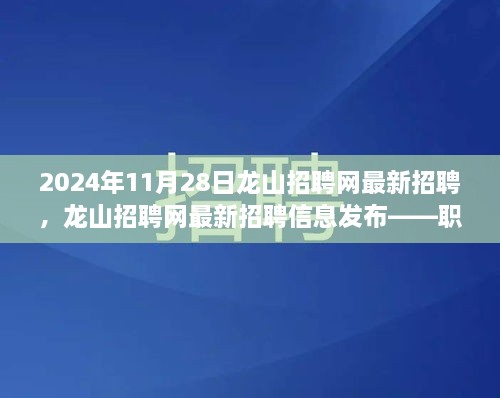 龙山招聘网发布最新招聘信息，职场人的首选选择（2024年11月28日）