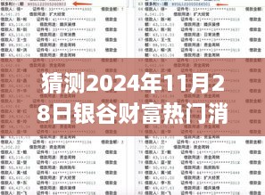 银谷财富前瞻，2024年11月28日热门消息揭秘，拥抱未来新篇章，共创闪耀明天