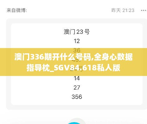 澳门336期开什么号码,全身心数据指导枕_SGV84.618私人版