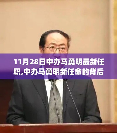 关于中办马勇明最新任职，机遇与挑战并存背后的分析探讨