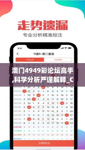 澳门4949彩论坛高手,科学分析严谨解释_CAT46.809触控版